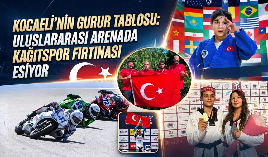 Kocaeli’nin Gurur Tablosu: Uluslararası Arenada Kağıtspor Fırtınası Esiyor