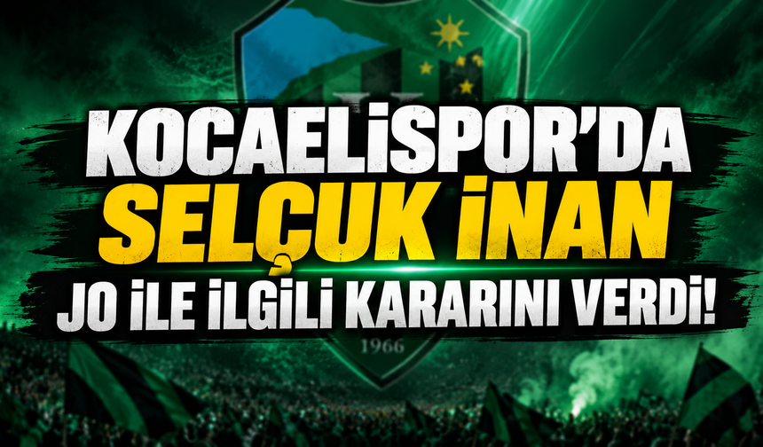 Kocaelispor'da Jo Nonge Defteri Kapanıyor Mu?