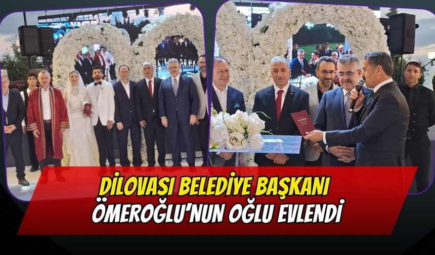 Dilovası Belediye Başkanı Ömeroğlu’nun Oğlu Evlendi: Cemil Yaman’dan Kürtçe Tebrik