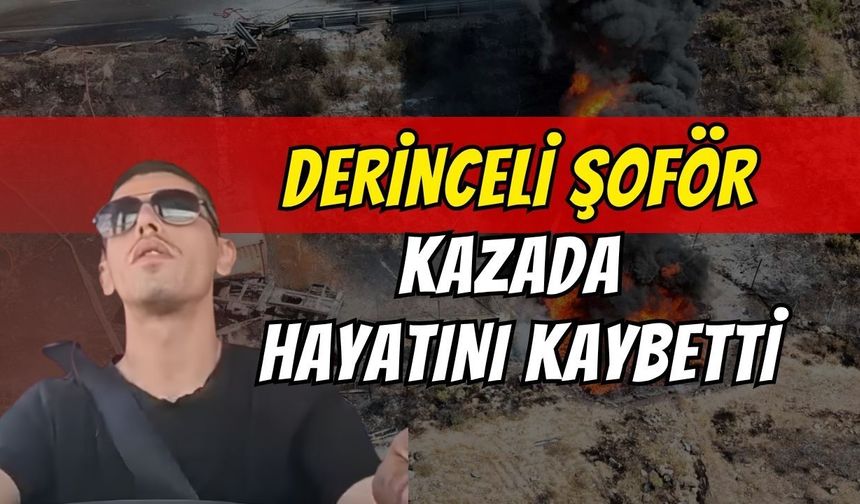 Derinceli Şoför Kazada Can Verdi