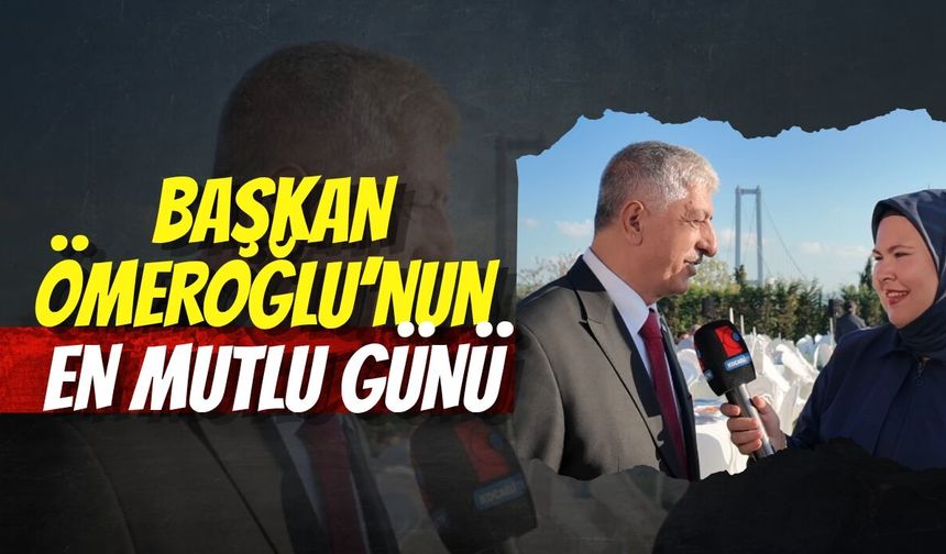 Dilovası Belediye Başkanı Ramazan Ömeroğlu’nun En Mutlu Günü