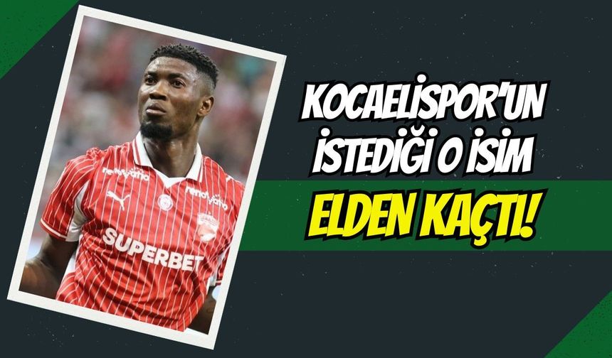 Kocaelispor'un İstediği Boateng Al Fateh'e Gitti