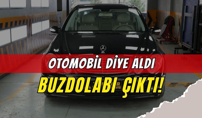 Otomobil Aldı Beyaz Eşya Çıktı