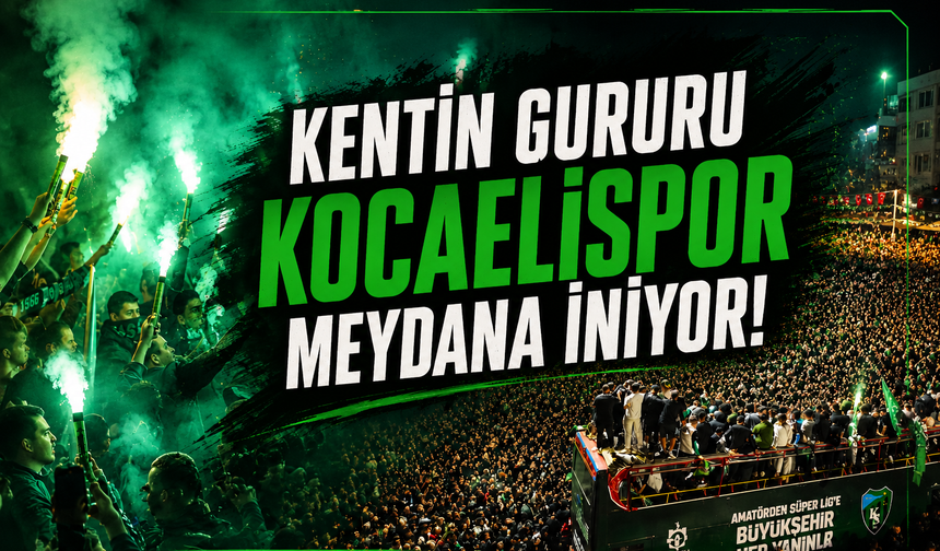 Kocaelispor Meydanda Taraftarıyla Buluşuyor