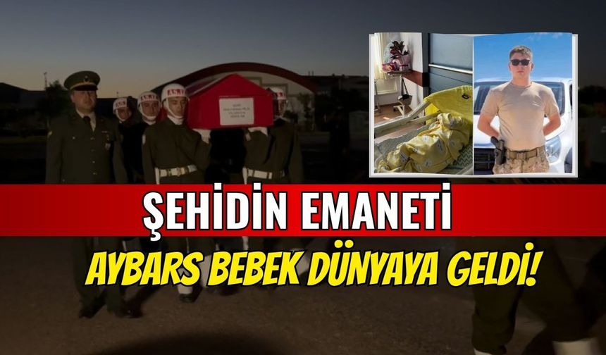 Şehidin Emaneti Aybars Bebek Dünyaya Geldi!