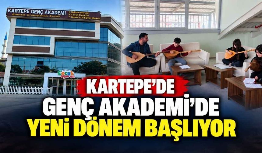 Kartepe’de Genç Akademi’de Yeni Dönem Başlıyor