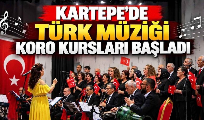 Kartepe’de Türk Müziği Koro Kursları Başladı