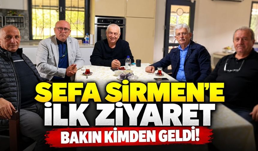 Ameliyat Olan Sefa Sirmen’e İlk Ziyaret Bakın Kimden Geldi