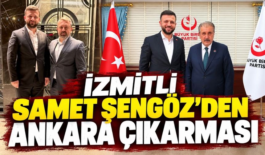 İzmitli Samet Şengöz’den Ankara Çıkarması