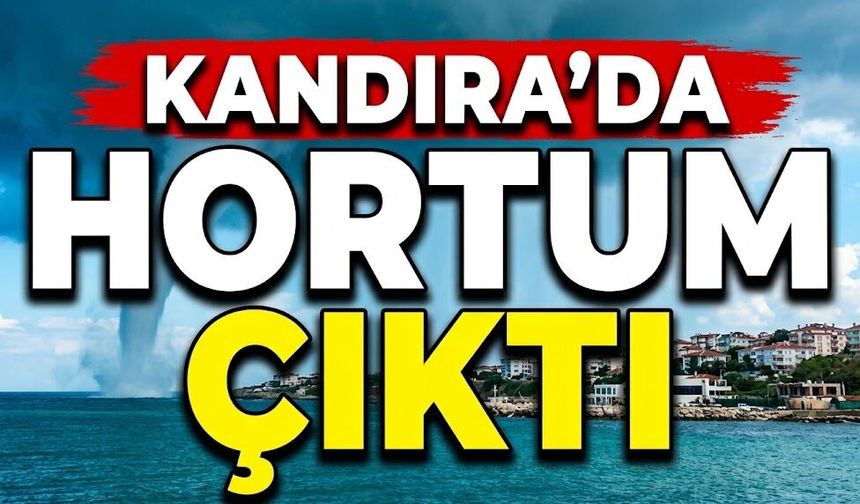 Kandıra’da Hortum Çıktı