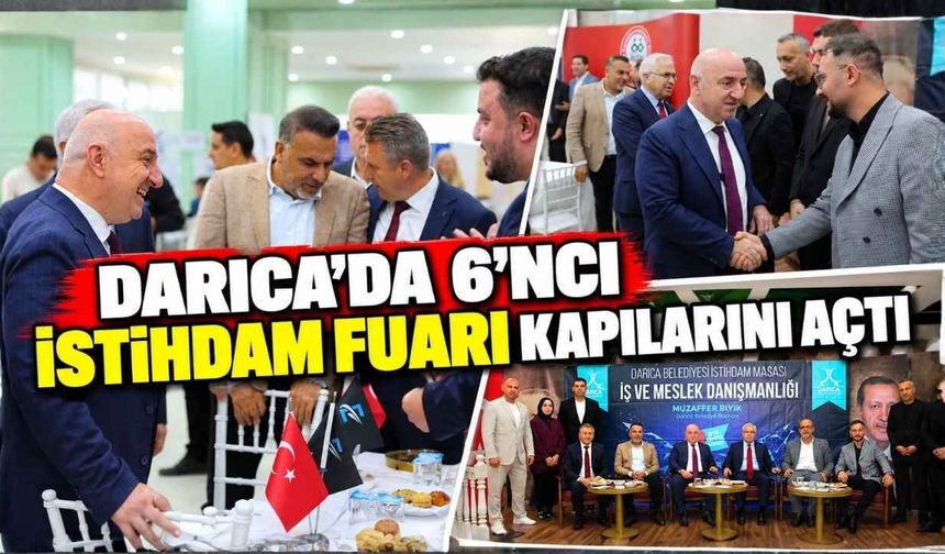 Darıca’da 6’ncı İstihdam Fuarı Kapılarını Açtı