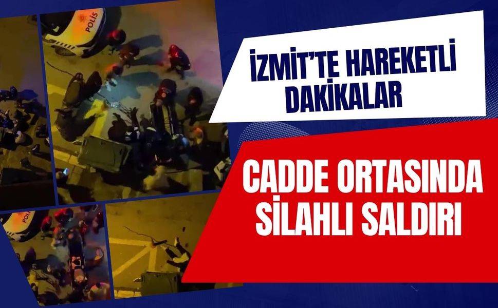 Saldırgan sırra kadem bastı! Kocaeli’de cadde ortasında silahlı saldırı