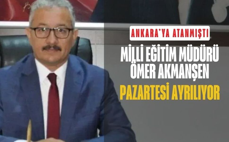 Ömer Akmanşen, Kocaeli’ye veda ediyor: Pazartesi Ankara’ya gidiyor