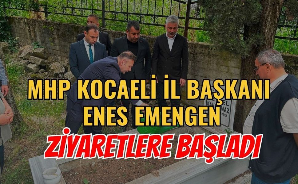 Kocaeli İl Başkanı Enes Emengen Saha Ziyaretlerine Başladı