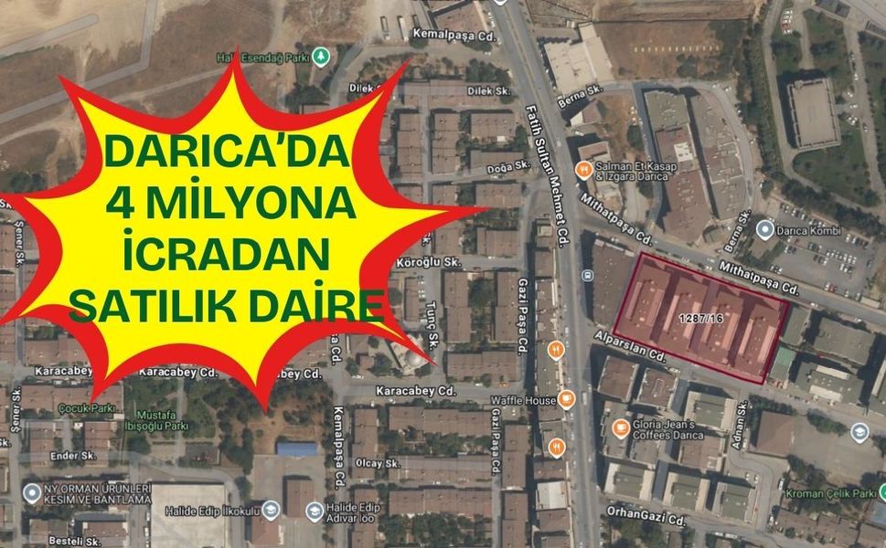 Darıca’da 4 Milyon TL’lik Daire İcradan Satışa Çıkıyor