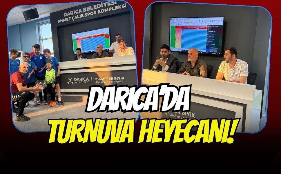 Darıca’da Dev Turnuva Heyecanı! Ahmet Çalık U10 Futbol Turnuvası'nın Kuraları Çekildi