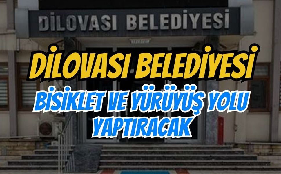 Dilovası Belediyesi Bisiklet ve Yürüyüş Yolu Yaptıracak