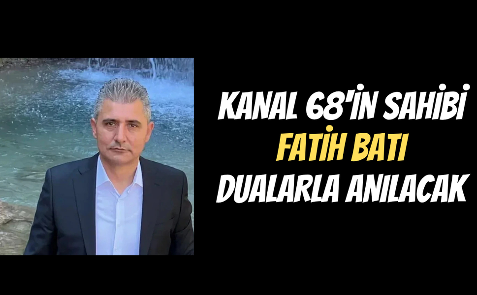 Merhum Fatih Batı Dualarla Anılacak: İşte Mevlit Programının Detayları