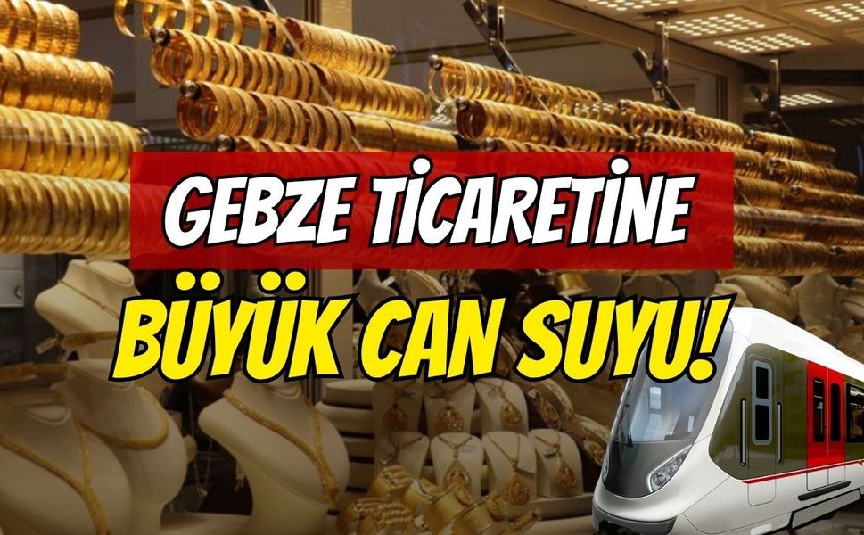 Gebze Ticaretine Büyük Can Suyu! Şehir Kimliğiyle Bütünleşen Çarşı Projesi Hayırlı Olsun