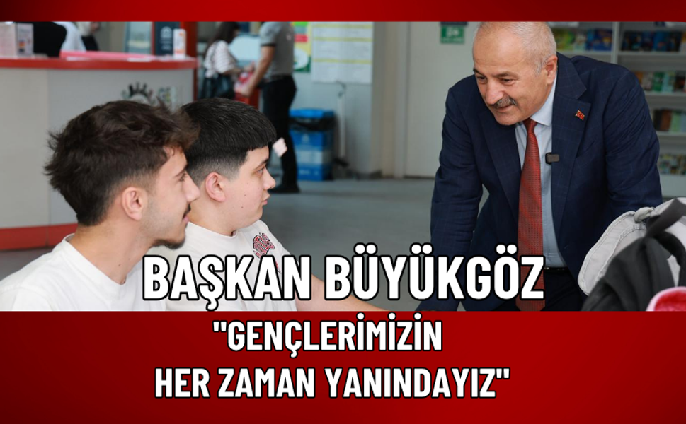 Başkan Büyükgöz Öğrencilerin Heyecanına Ortak Oldu