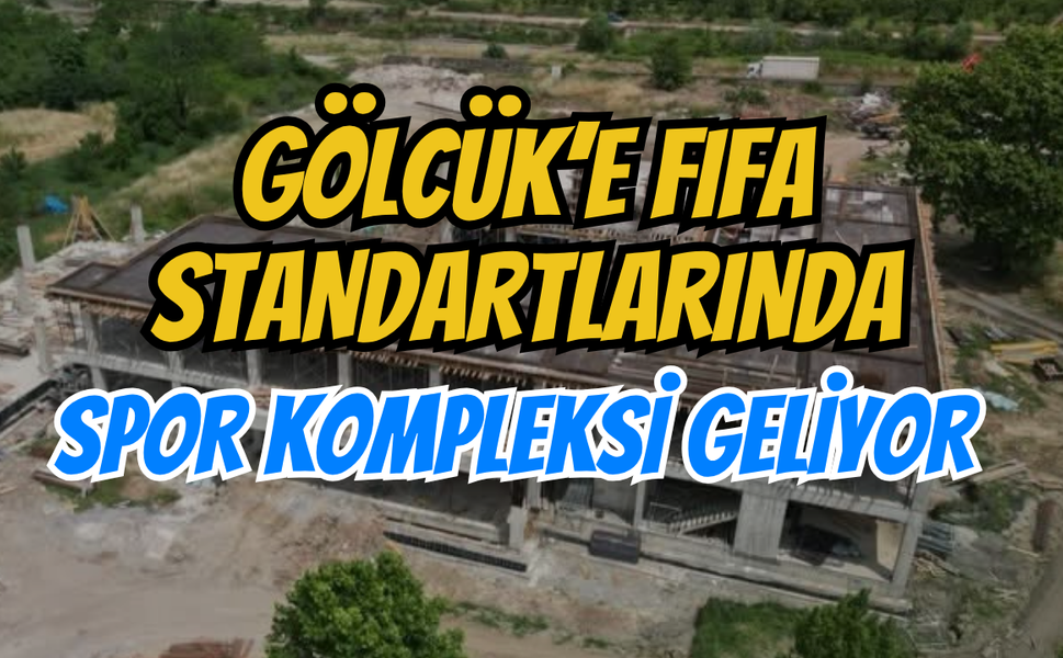 Gölcük'e FIFA Standartlarında Spor Kompleksi Geliyor