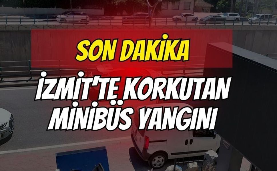 İzmit'te Korkutan Araç Yangını: İtfaiyenin Hızlı Müdahalesi Facianın Önüne Geçti