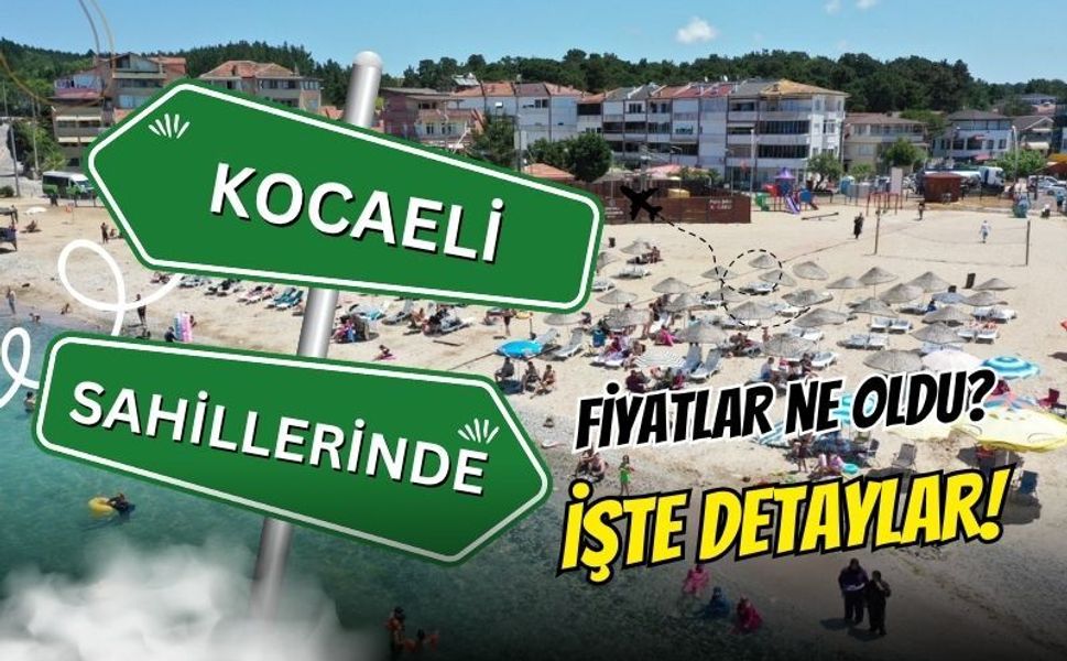 Kocaeli Sahillerinde Yeni Sezon Açıldı! İşte İlçe İlçe Güncel Plaj, Otopark ve Kamp Ücretleri