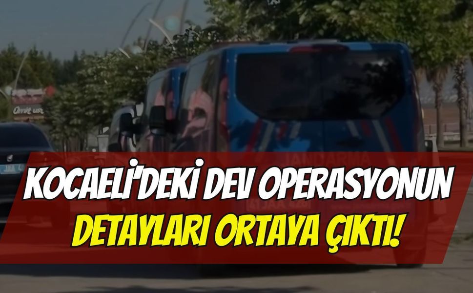 Kocaeli’de Rüşvet ve Tefecilik Çetesinin Detayları Ortaya Çıktı!