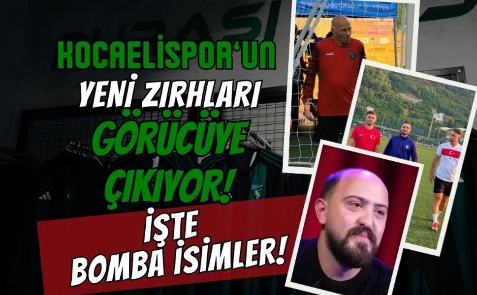 KOCAELİSPOR’UN YENİ SEZON ZIRHLARI GÖRÜCÜYE ÇIKIYOR: LANSMAN FİLMİNDEKİ İSİMLER BOMBA!