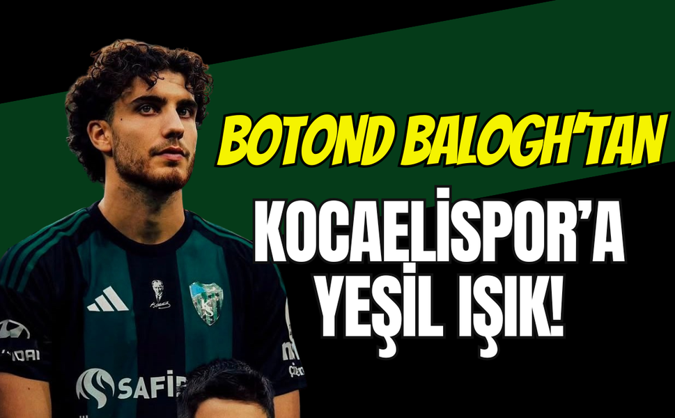 Botond Balogh’tan Kocaelispor’a Yeşil Işık: Ülkesine Dönmedi, Bodrum’da İmzayı Bekliyor!