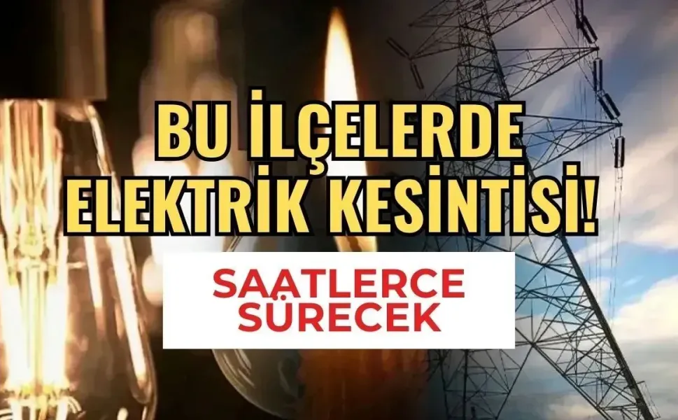 SEDAŞ'tan Kocaeli'ye Uyarı: Hangi İlçelerde Elektrik Olmayacak?