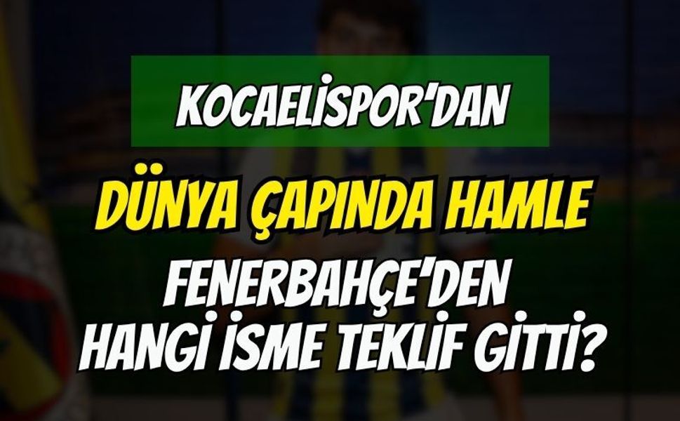 Kocaelispor'dan Savunmaya Dünya Çapında Takviye: Fenerbahçe'nin Mısırlı Stoperi Omar Fayed İçin Resmi Teklif Yapıldı!