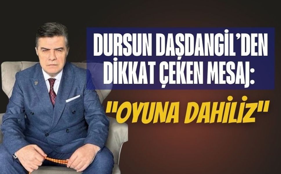 MHP Gebze’de İstifa İstemi Sonrası "Daşdangil’den Dikkat Çeken Mesaj: Oyuna Dahiliz"