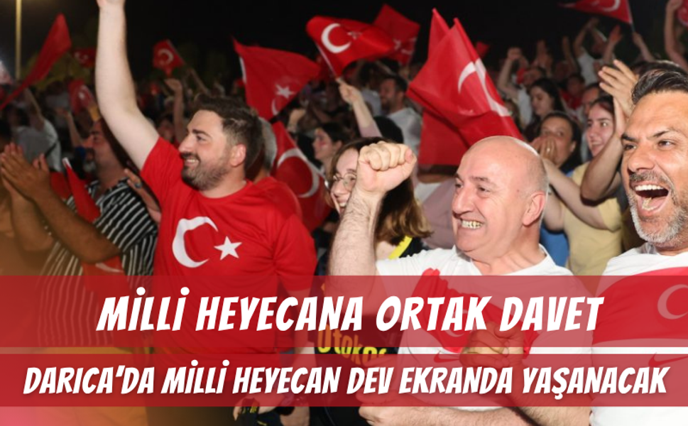 Milli Heyecan Dev Ekranda Yaşanacak