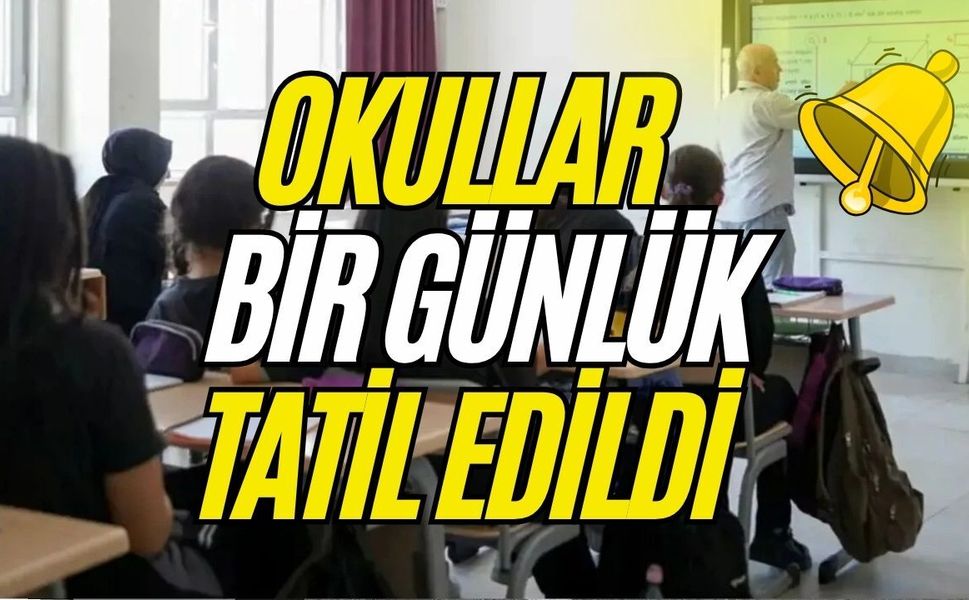 Son Dakika: MEB Resmen Duyurdu! 12 Haziran'da Okullar 1 Gün Süreyle Tatil Edildi
