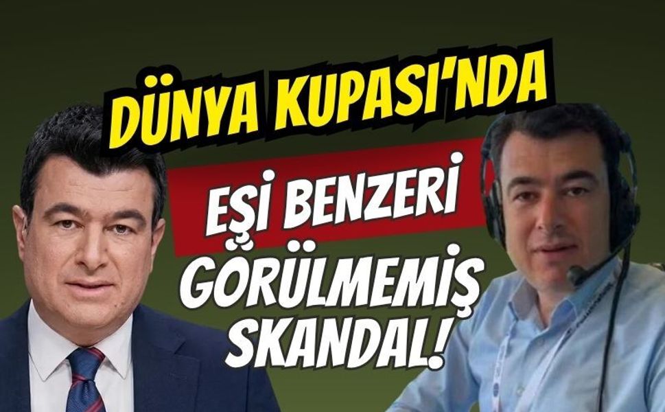TRT’de Dünya Kupası’nda Eşi Benzeri Görülmemiş Skandal!