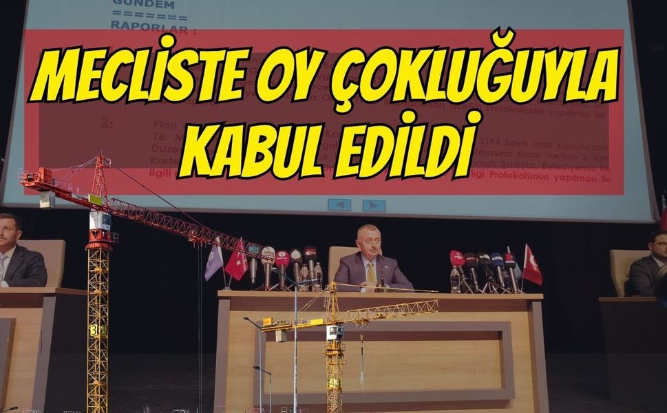 Mecliste Oy Çokluğuyla Kabul Edildi: 2 İlçedeki 7 Bölgenin Şuyulandırma Bedeli Büyükşehir'den