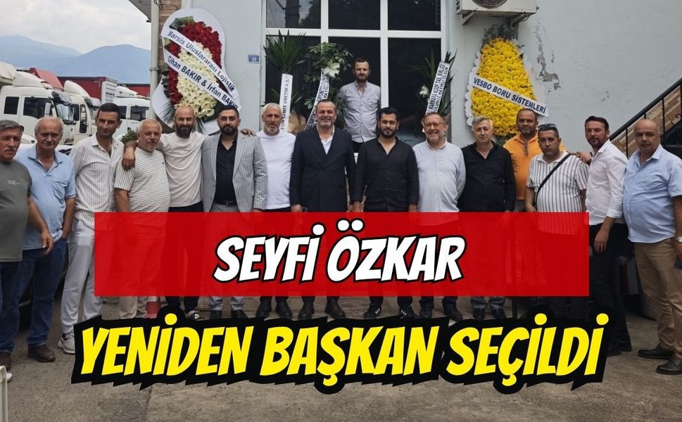Kullar Goodyear Motorlu Taşıyıcılar Kooperatifi'nde Özkar Yeniden Başkan