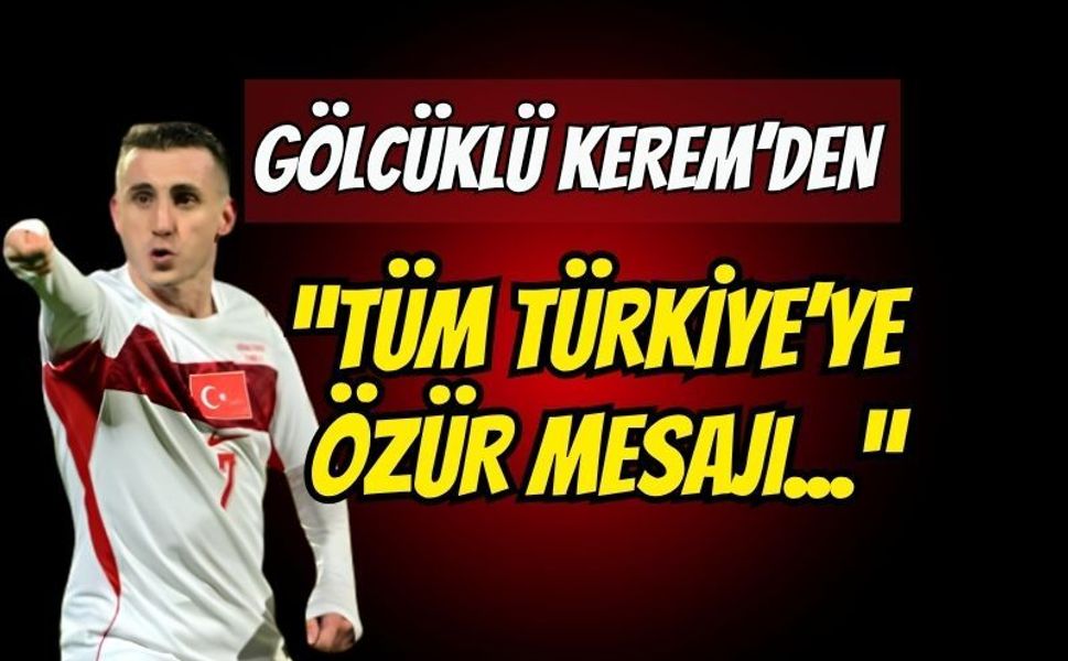 "Sorumluluk Tamamen Bizde!" Gölcük'ün Gururu Kerem Aktürkoğlu’ndan Tüm Türkiye'ye Özür Mesajı