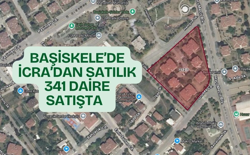 Başiskele'de 3+1 Daire İcradan Satışa Çıkıyor