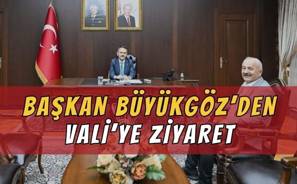 Gebze’nin geleceği konuşuldu: Başkan Büyükgöz’den Vali’ye ziyaret