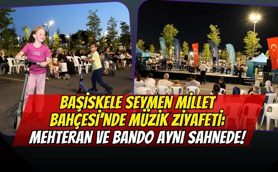 Başiskele Seymen Millet Bahçesi'nde Müzik Ziyafeti: Mehteran ve Bando Aynı Sahnede!