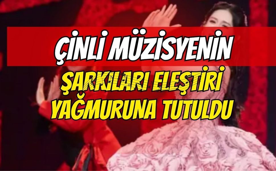 Şarkıları eleştiri yağmuruna tutuldu!