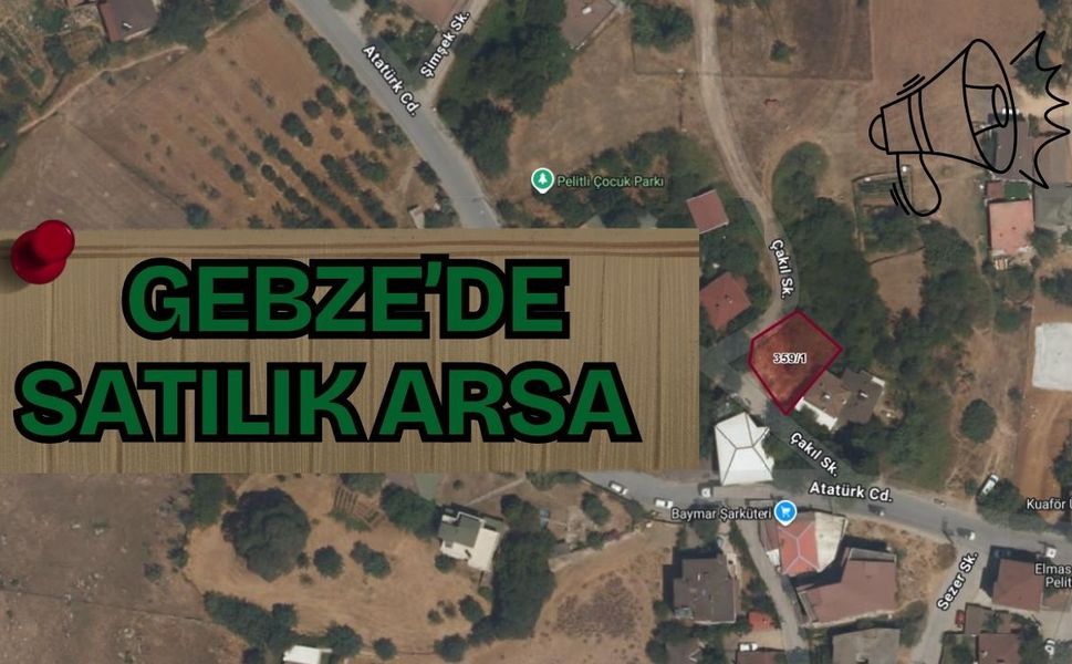 Gebze'de icradan satılık arsa