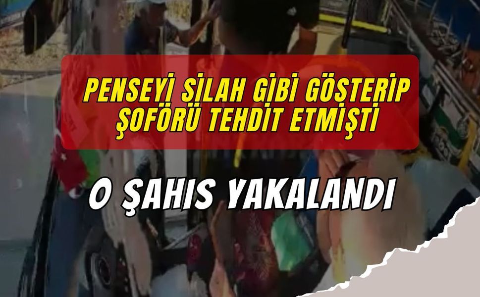 İzmit'te Penseyi Silah Gibi Gösterip Şoförü Tehdit Etmişti: Şüpheli Yakalandı!