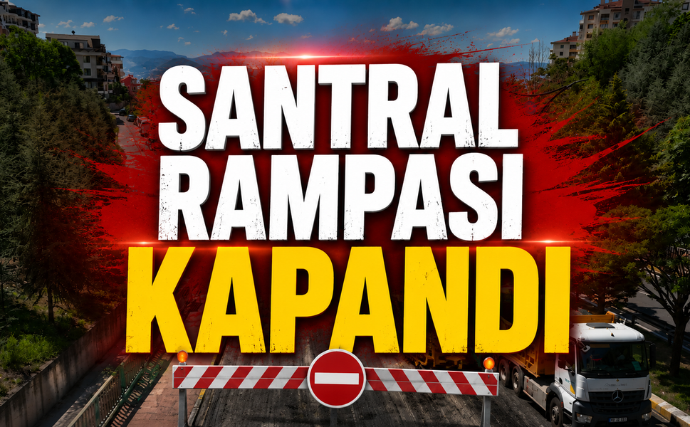 Son Dakika: İzmit'te Santral Rampası Kapandı