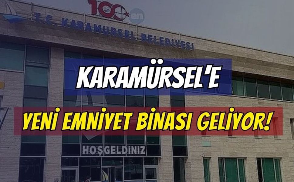 Karamürsel’e modern Emniyet binası: İhale tarihi belli oldu
