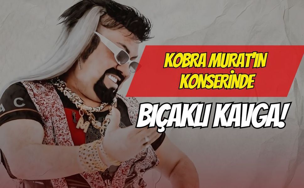 Karamürsel'de Kobra Murat Konserinde Bıçaklı Kavga