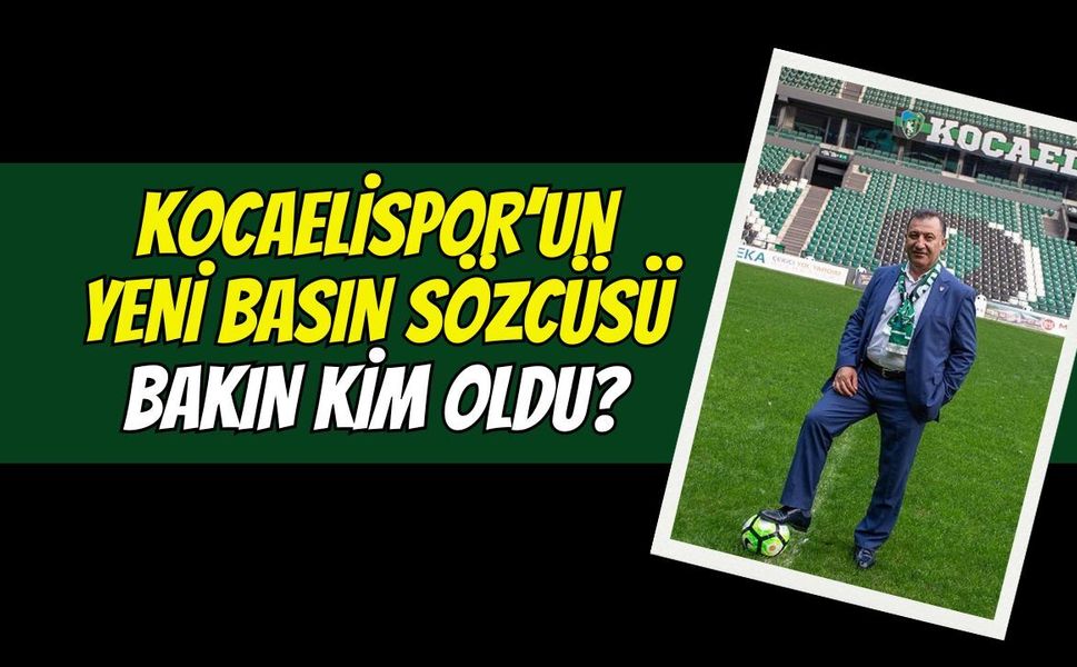 Kocaelispor'da Kadir Genç'in yerine yeni isim!