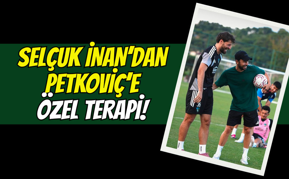 Selçuk İnan'dan Hırvat golcü Bruno Petkovic'e özel terapi!